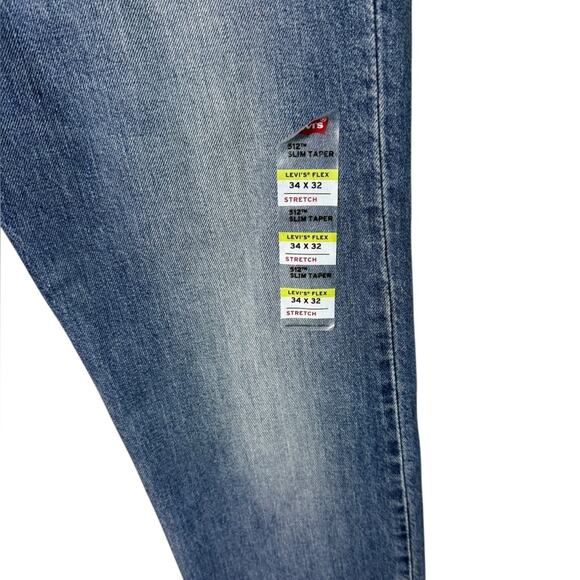 Levi’s Men’s Sz 34 x 32 Slim Taper Jeans New NWT - Picture 3 of 8